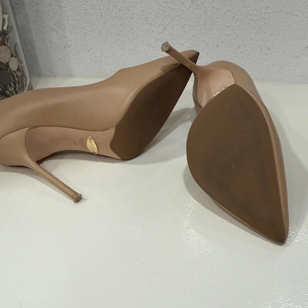 Sarah Flint Perfect Pump 100 IT 39 - US 8.5 / Sand Calf - Picture 8 of 8